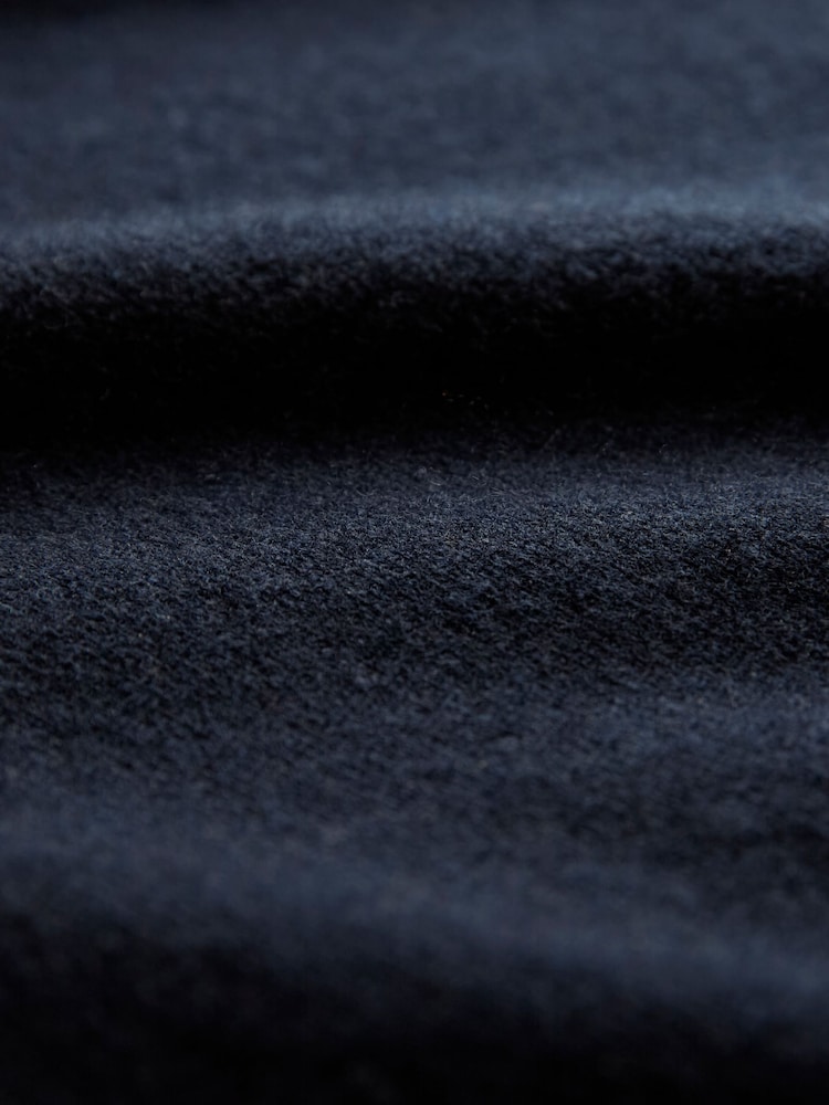 Celtic & Co. Blue Lambswool Slouchy V-Neck Jumper - Image 6 of 6