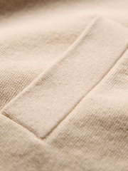 Celtic & Co. Natural Cotton Boxy Cardigan - Image 7 of 8