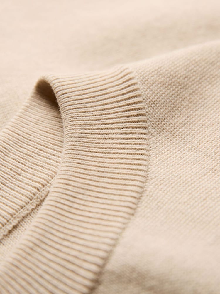 Celtic & Co. Natural Cotton Boxy Cardigan - Image 8 of 8 Celtic & Co. Natural Cotton Boxy Cardigan - Image 8 of 8