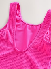 Pink Crinkle Swimsuit (3-16yrs) - Image 7 of 8