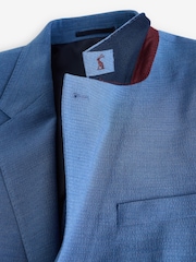 Joules Blue Seersucker Suit Jacket - Image 15 of 18