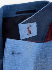 Joules Blue Seersucker Suit Jacket - Image 18 of 18