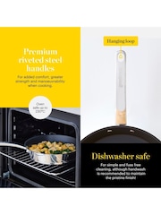 Good Food Stainless Steel Frying Pan with 10x Stronger Ceramic Non Stick - Image 5 of 10