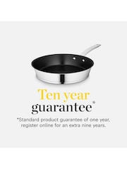 Good Food Stainless Steel Frying Pan with 10x Stronger Ceramic Non Stick - Image 7 of 10