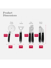 Good Food 4 Piece Black Gadget Set - Image 6 of 10