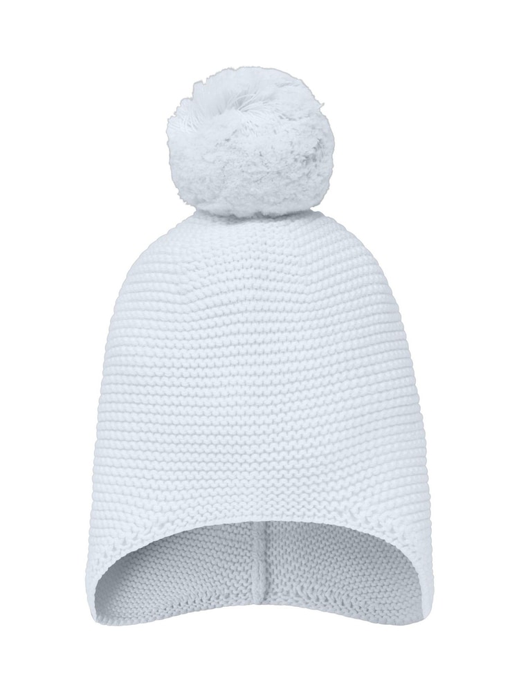 Emile Et Rose Kenton Knitted Hat With Ear Flaps & Pom-Pom - Image 2 of 3 Emile Et Rose Kenton Knitted Hat With Ear Flaps & Pom-Pom - Image 2 of 3