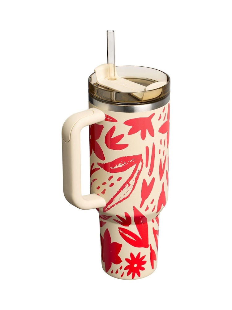 Stanley Resort Floral Quencher H2.0 FlowState Tumbler 1.18L - Image 2 of 4