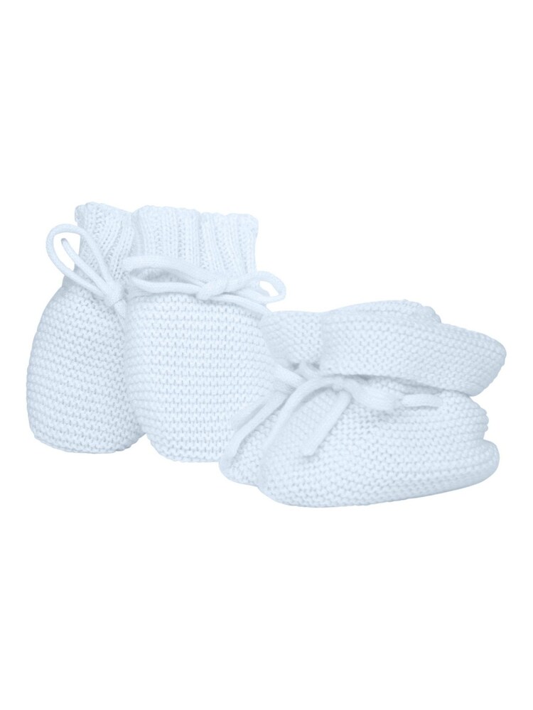 Emile Et Rose Kelsey Knitted Mitt Boottee & Toy Gift Set - Image 2 of 2 Emile Et Rose Kelsey Knitted Mitt Boottee & Toy Gift Set - Image 2 of 2