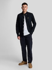 Lyle & Scott Blue Cargo Pocket Trousers - Image 1 of 5