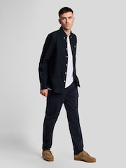 Lyle & Scott Blue Cargo Pocket Trousers - Image 2 of 5