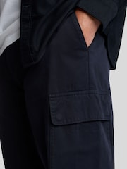 Lyle & Scott Blue Cargo Pocket Trousers - Image 4 of 5