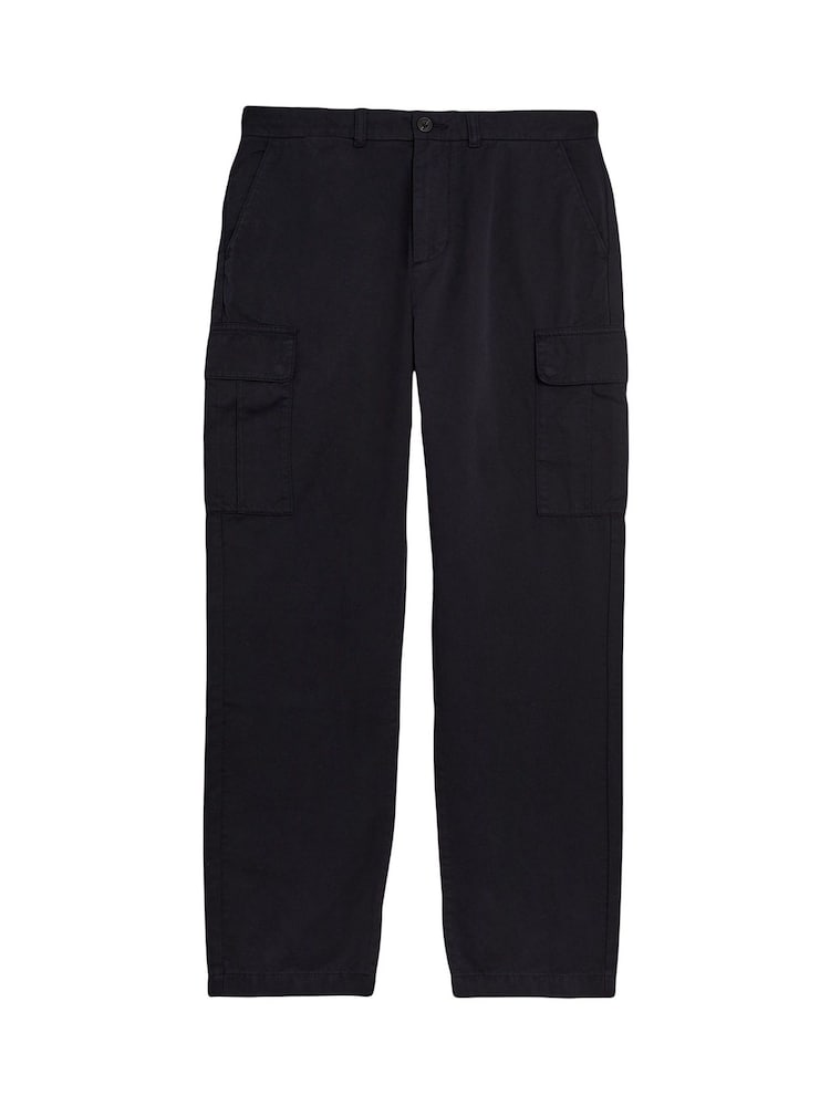 Lyle & Scott Black Cargo Pocket Trousers - Image 5 of 5