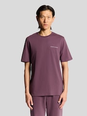 Lyle & Scott Red Script T-Shirt - Image 1 of 5