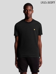 Negro - Lyle & Scott Tape T-Shirt - Imagen 2 de 8