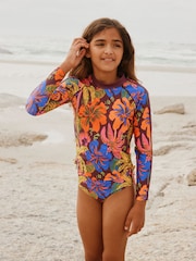 Orange Tropical Sunsafe Suit (3-16yrs) - Image 1 of 9