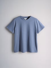 The Set 3 Pack Cotton Short Sleeve Long Leg Pyjama Sets Blue/White/Stripe - Image 2 of 7