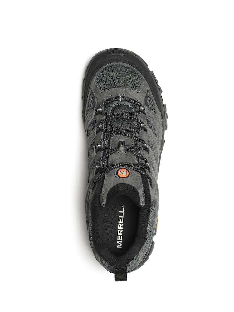 Merrell Grey Moab 3 Hiking Shoes - Image 3 of 3 Merrell Grey Moab 3 Hiking Shoes - Image 3 of 3