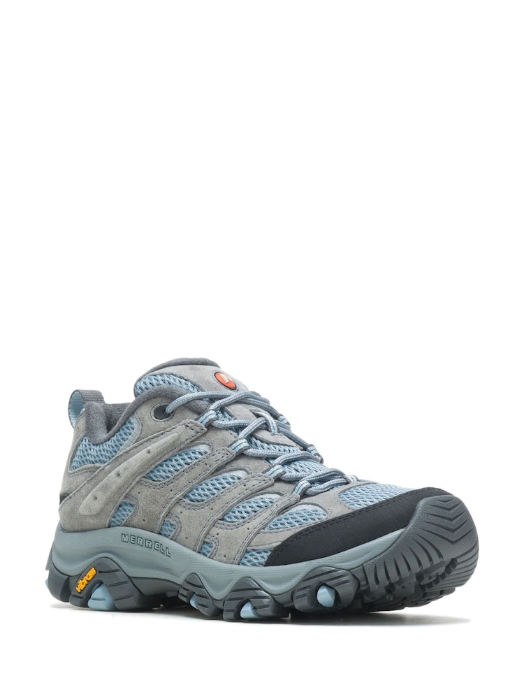 Merrell Grey Moab 3 Hiking Shoes - Image 1 of 4 Merrell Grey Moab 3 Hiking Shoes - Image 1 of 4