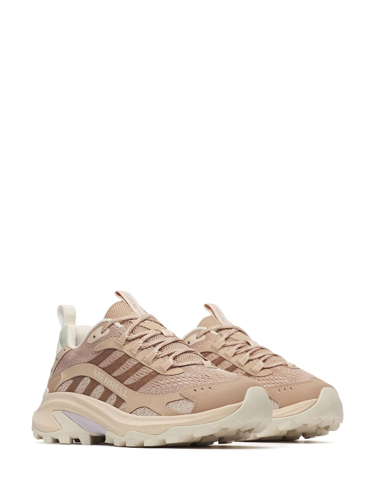 بني - Merrell Moab Speed 3 Hiking Shoes - صورة 2 من 4