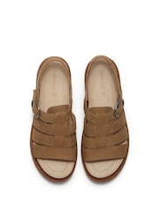 Timberland Cream Clairemont Way Fisherman Sandal - Image 3 of 7