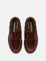 Timberland Brown Authentic Boat Shoe - Image 2 of 8