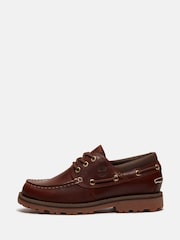 Timberland Brown Authentic Boat Shoe - Image 7 of 8