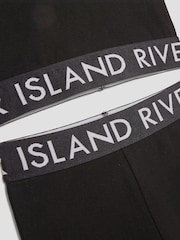 River Island Black Waist Band Top and Kickflare Set - Image 4 of 4