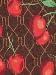 River Island Brown Monogram Cherry Leggings - Image 4 of 4