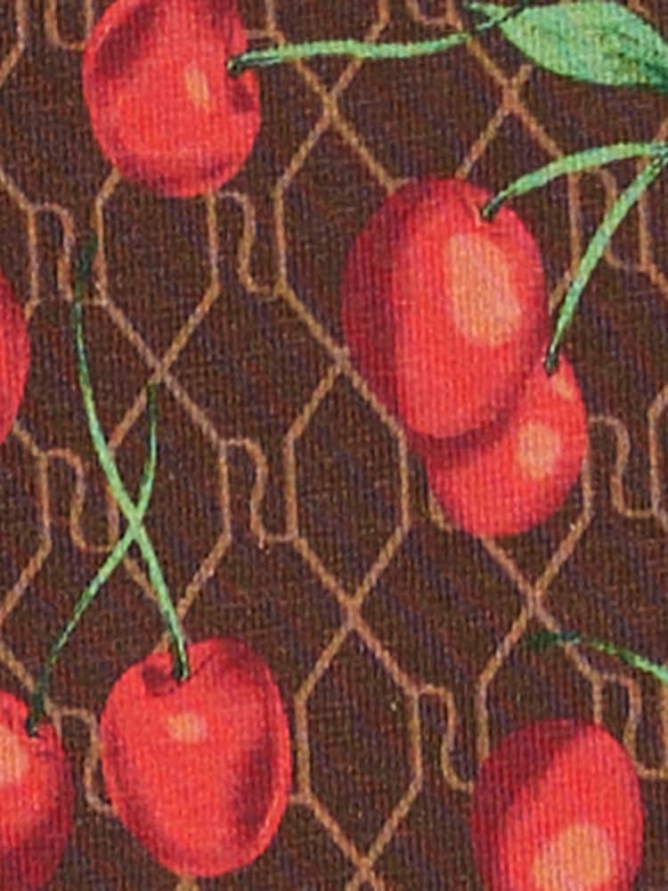 River Island Brown Monogram Cherry Leggings - Image 4 of 4