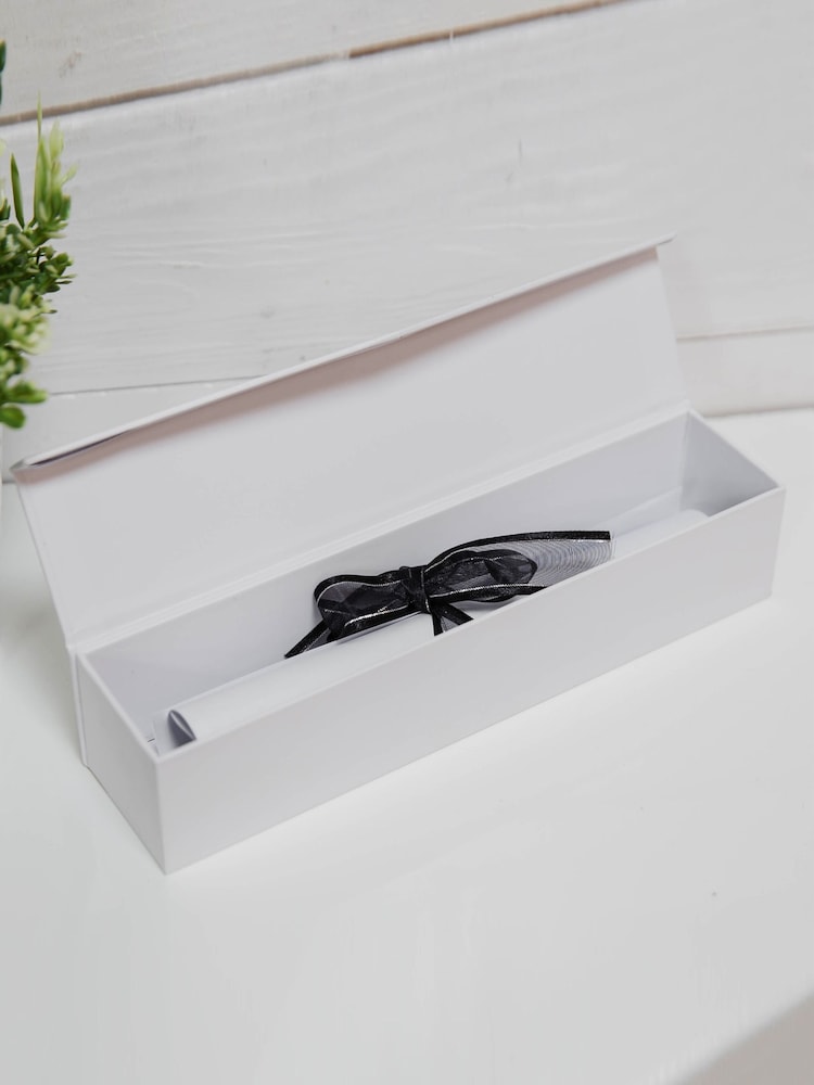 Widdop White Amore Paperwrap Wedding Certificate Holder with Ic Icon - Image 2 of 4