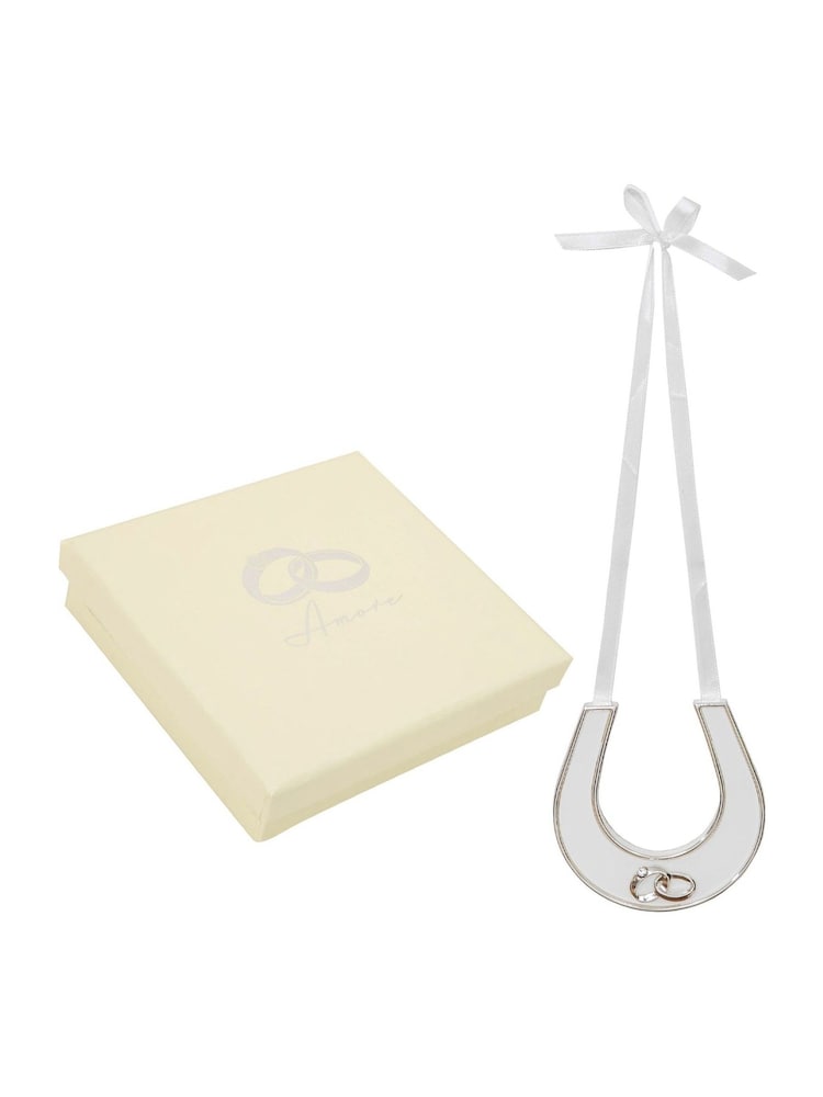 Widdop Silver Amore Horseshoe in Gift Box - Image 1 of 5 Widdop Silver Amore Horseshoe in Gift Box - Image 1 of 5