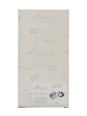 Widdop Silver Amore Silverplated Frame with Crystal Double Rings 2 - Image 4 of 4