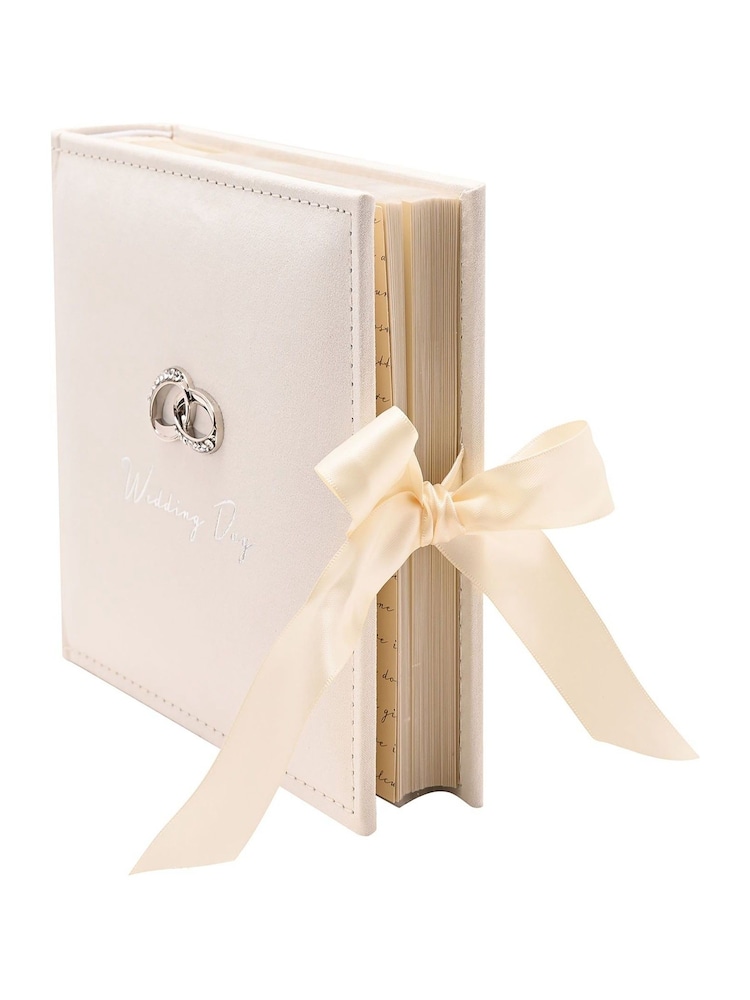 Widdop Ivory Amore Wedding Photo Album Holds 100 x 6x4 Pictures Gift Set - Image 2 of 4