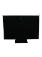 Widdop Silver Foil Floral Print Detail Frame 7 x 5 - Image 4 of 5