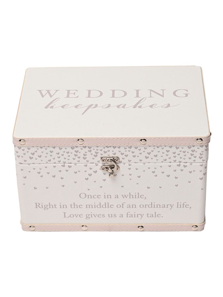 Widdop Ivory Medium Amore Wedding Keepsakes Luggage Box - Image 2 of 4 Widdop Ivory Medium Amore Wedding Keepsakes Luggage Box - Image 2 of 4