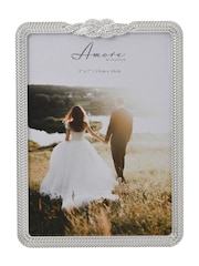 Widdop Silver Amore Infinity 3D Knot Frame  5 x 7 - Image 2 of 5