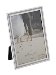 Widdop Silver Amore Sparkle Border Photo Frame 5" x 7 - Image 1 of 5