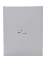 Widdop Grey Amore Photo Frame with Rings Icon 4" x 6 - Image 5 of 5