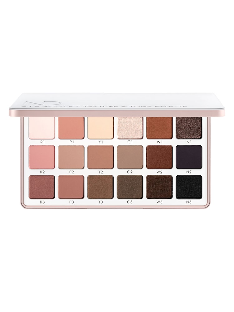 Natasha Denona Eye Sculpt Texture and Tone Eyeshadow Palette - Image 1 of 5 Natasha Denona Eye Sculpt Texture and Tone Eyeshadow Palette - Image 1 of 5