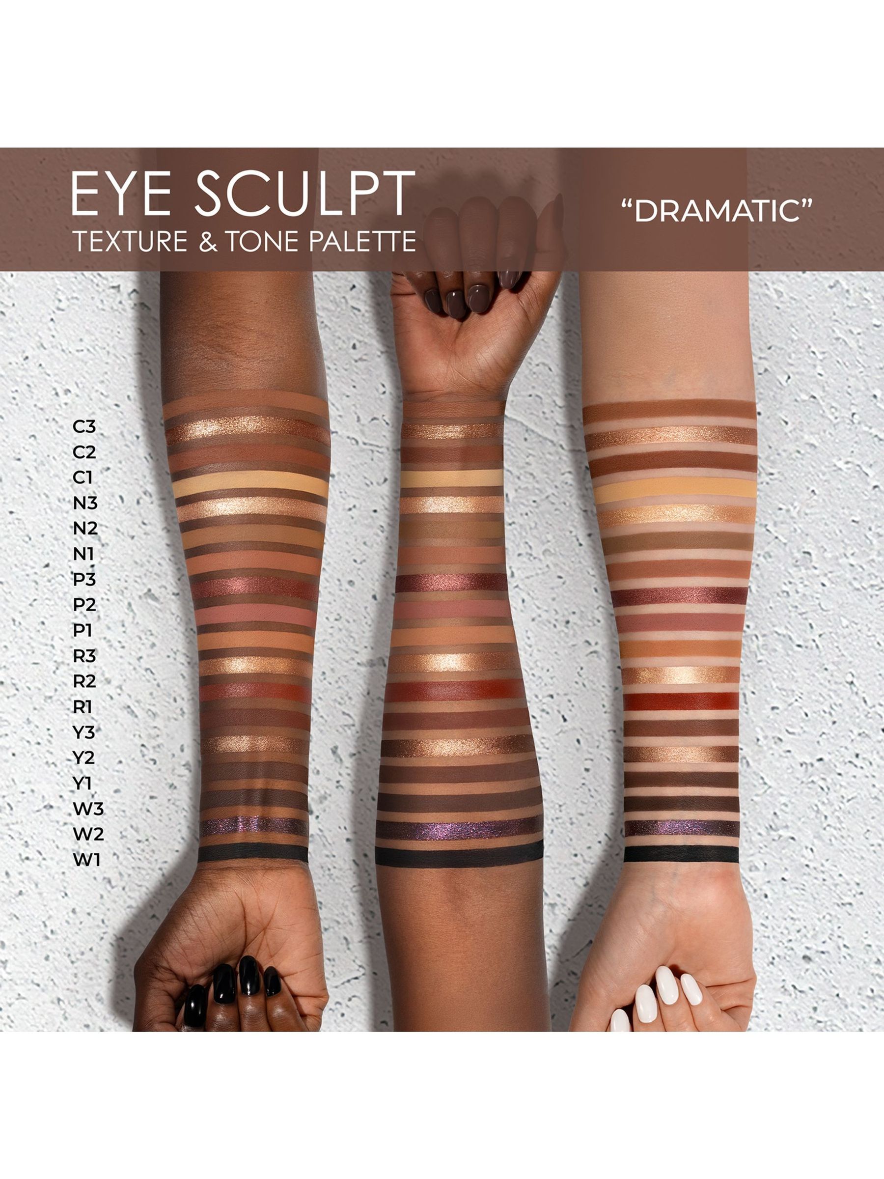 Buy Natasha Denona Eye Sculpt Texture and Tone Eyeshadow Palette