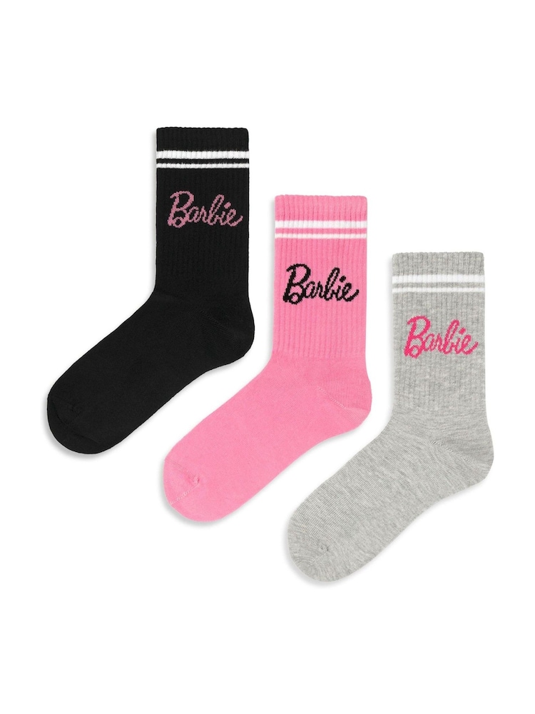 Vanilla Underground Pink Calf Socks Set of 3 - Image 1 of 9 Vanilla Underground Pink Calf Socks Set of 3 - Image 1 of 9