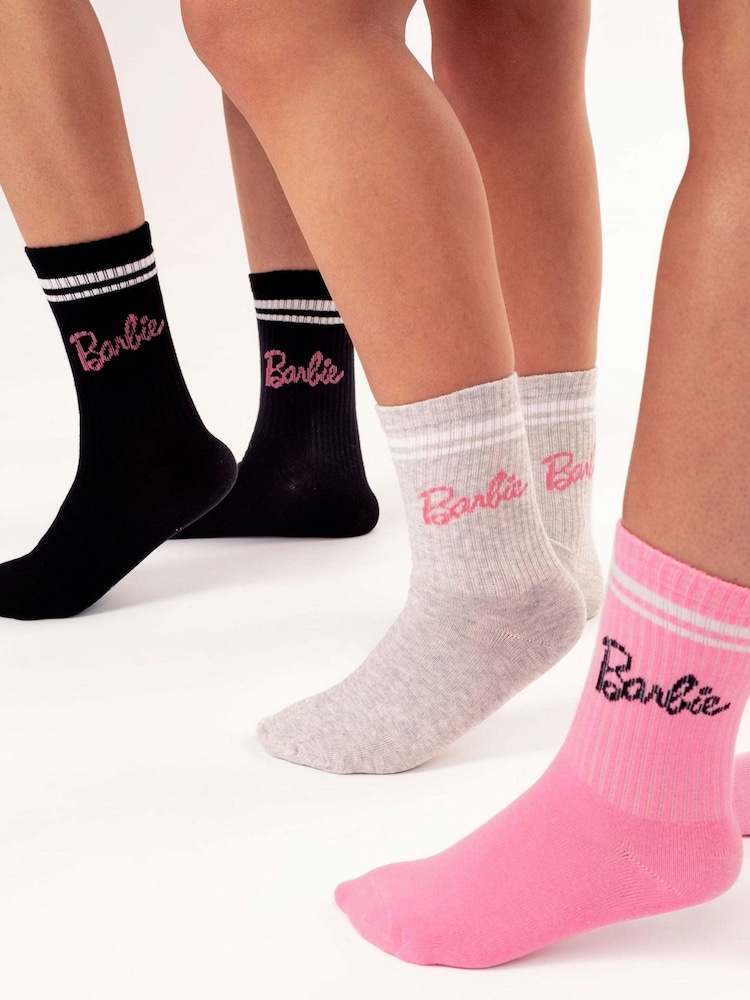 Vanilla Underground Pink Calf Socks Set of 3 - Image 2 of 9 Vanilla Underground Pink Calf Socks Set of 3 - Image 2 of 9