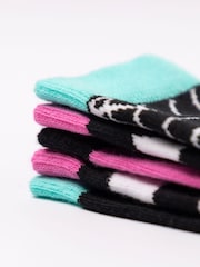 Vanilla Underground Calf Socks Set Of 5 - Imagen 10 de 12