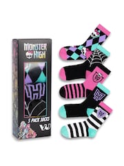 Vanilla Underground Calf Socks Set Of 5 - Imagen 7 de 12