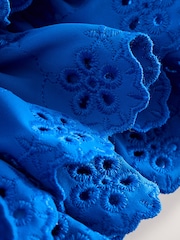 Cobalt Blue Frill Bikini (3-16yrs) - Image 4 of 4