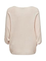 JDY White Knitted Batwing Jumper - Image 5 of 5