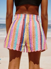 Multi Rainbow Stripe - Пляж шорты (3-16жыл) - 7ичинен 3 сүрөт