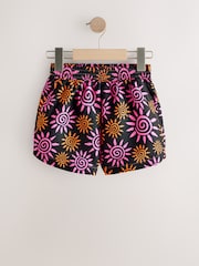 Black/Pink Sun - Пляж шорты (3-16жыл) - 4ичинен 1 сүрөт