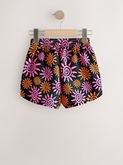 Black/Pink Sun Beach Shorts (3-16yrs) - Image 5 of 7