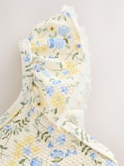 Yellow Ditsy Floral Frill Swimsuit (3mths-7yrs) - Image 6 of 8